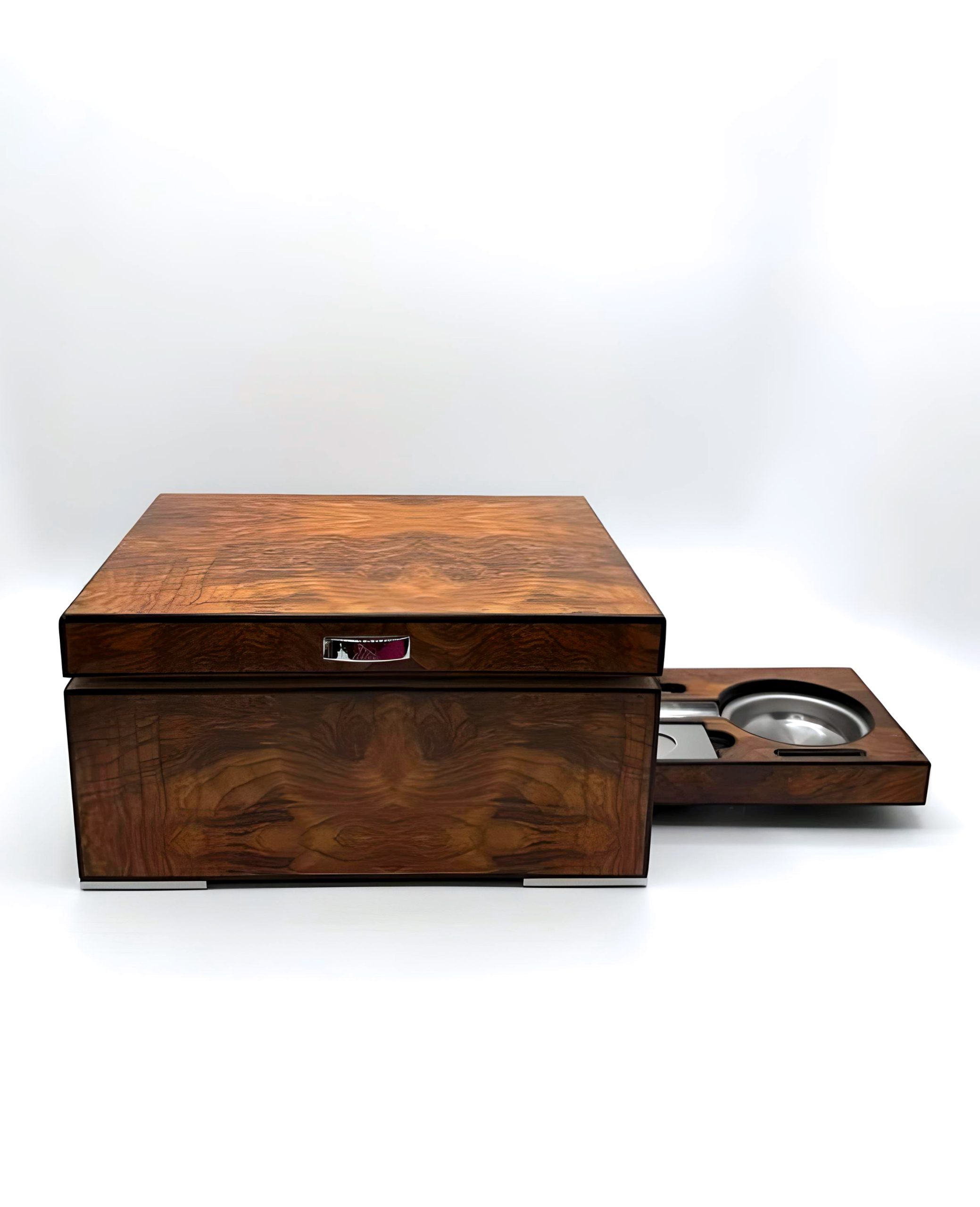 Humidor Lubinski olmo con posacenere incorporato