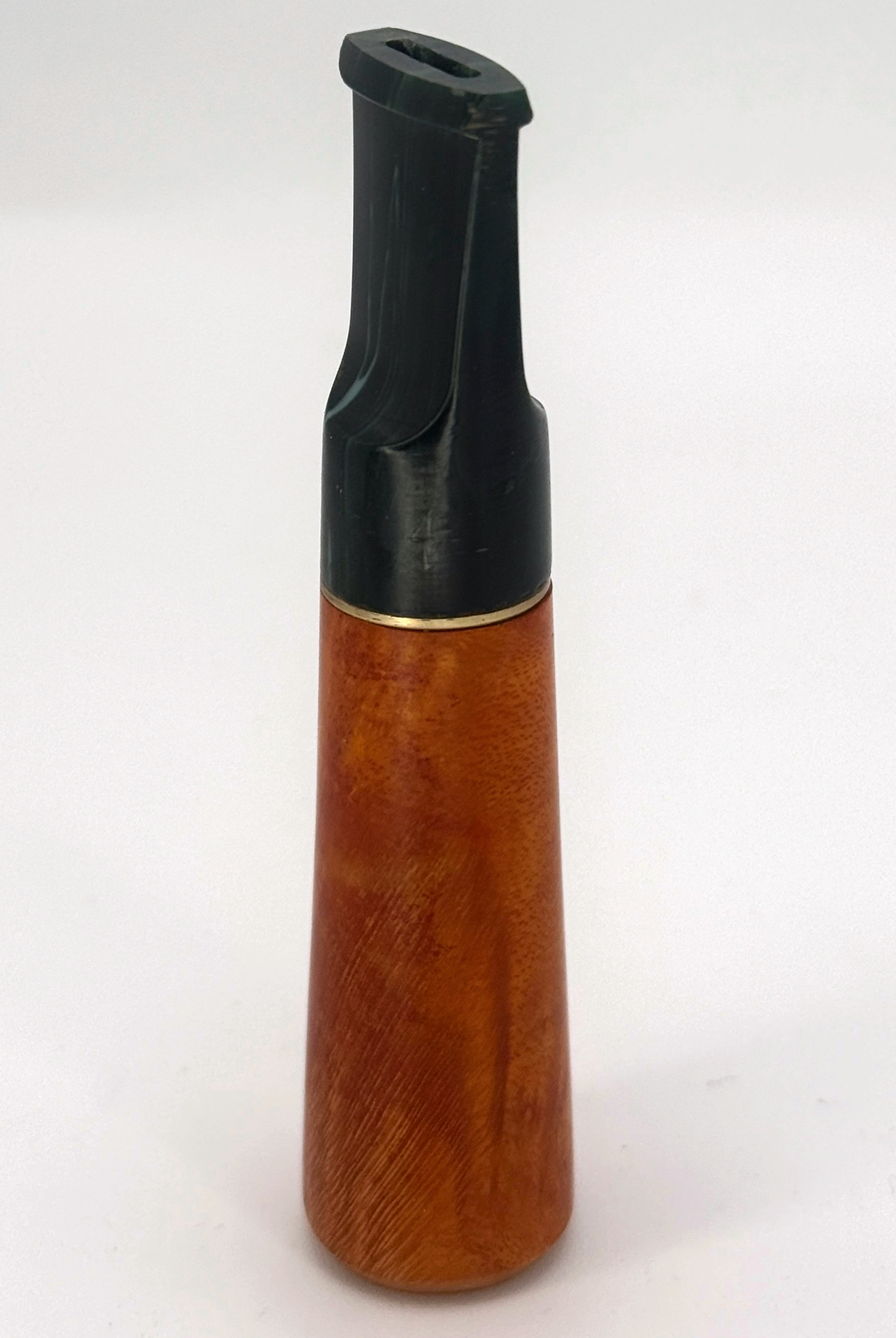Bocchino in radica c/filtro verde/marrone chiaro