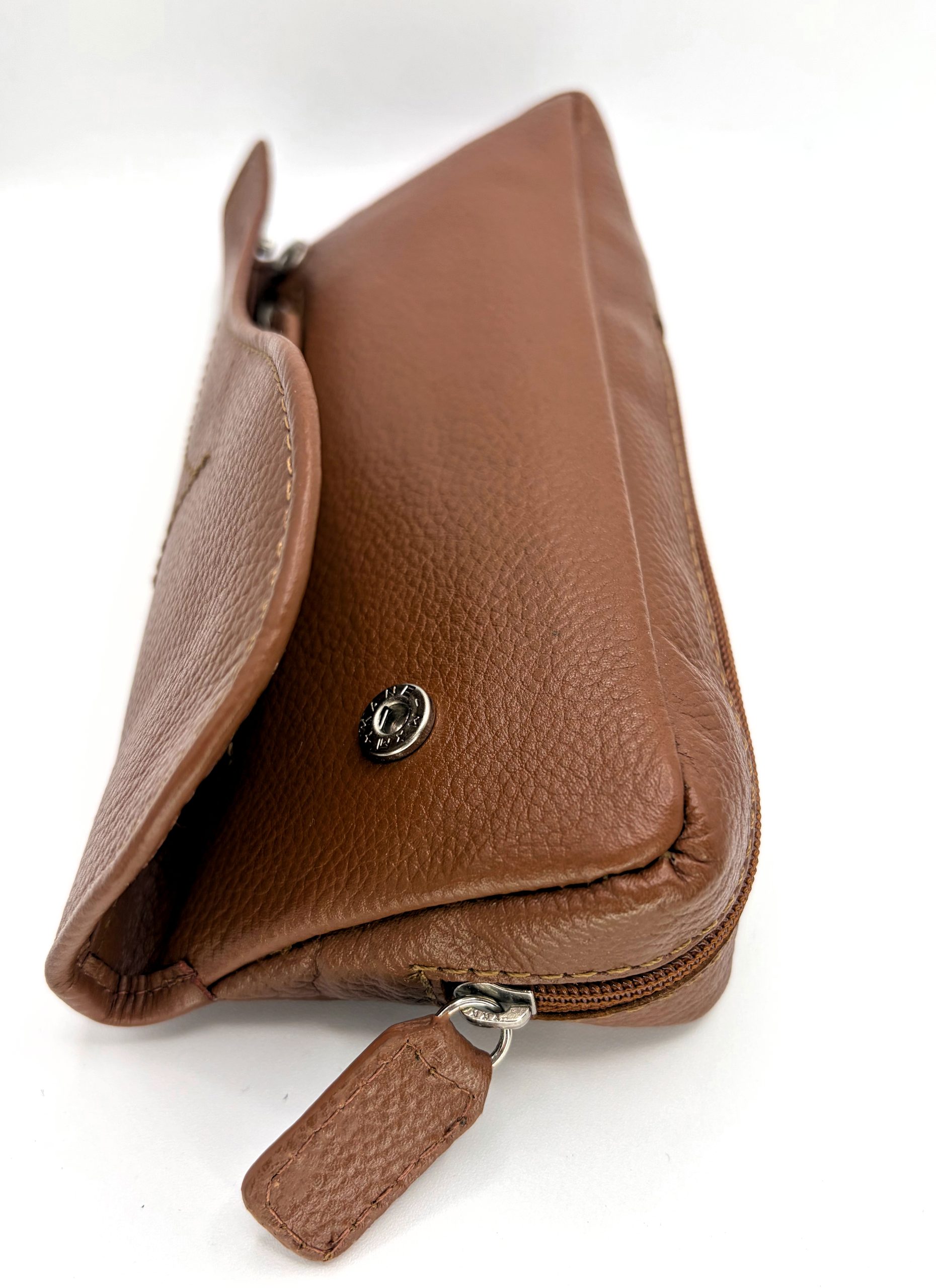 Borsa Portapipe Pelle Havana