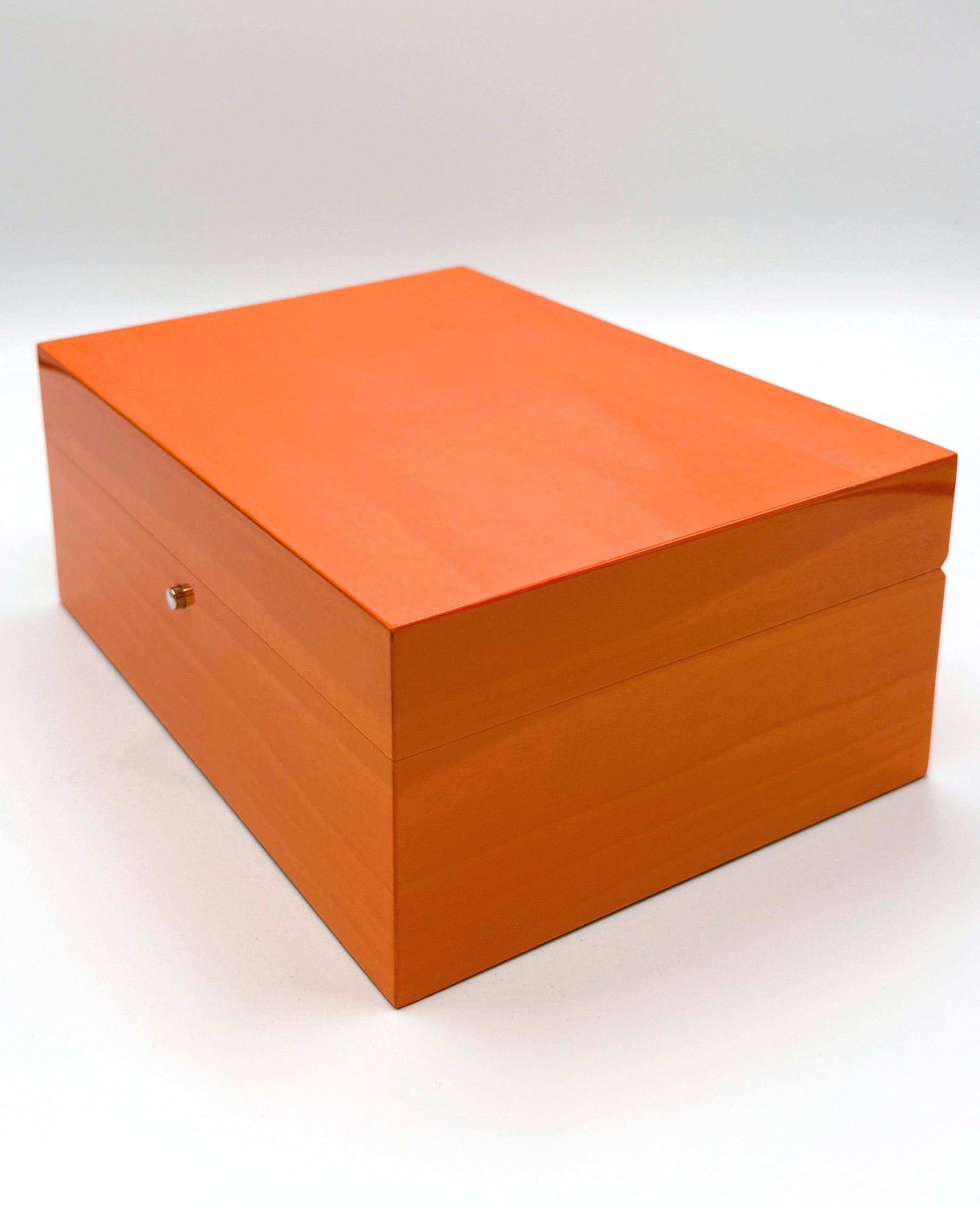 Humidor arancio Gentili