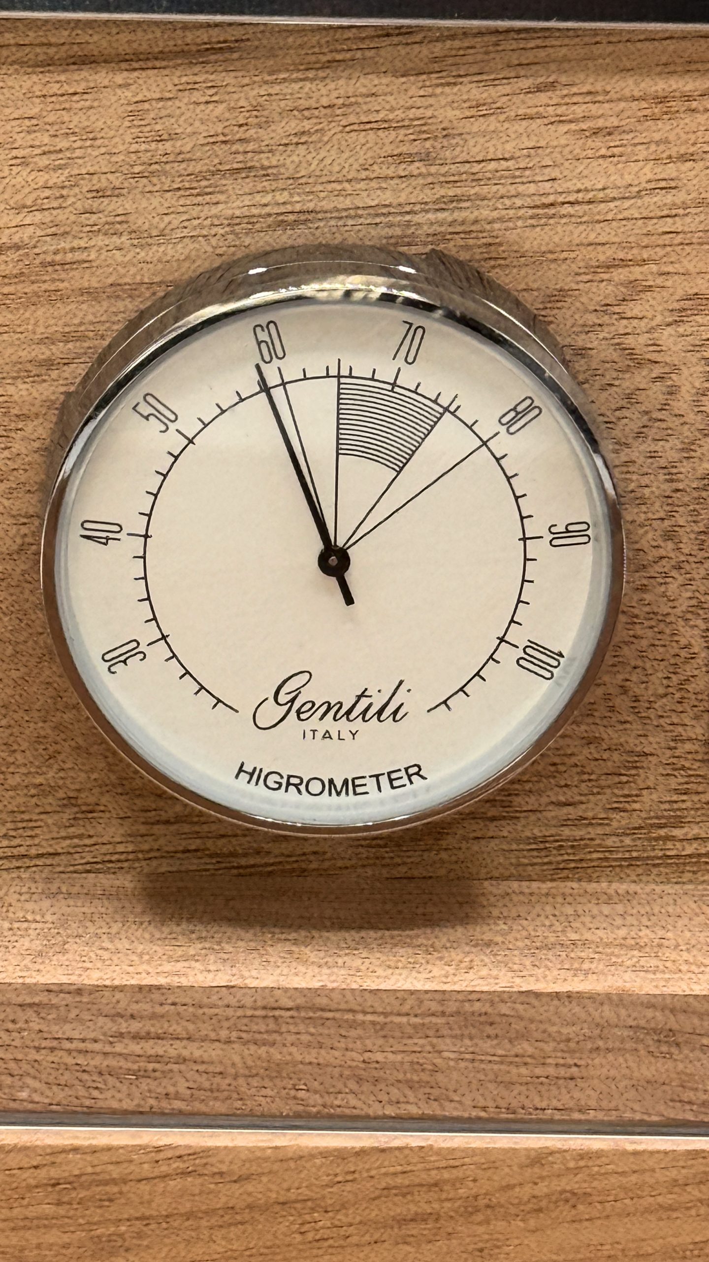 Humidor blu Gentili