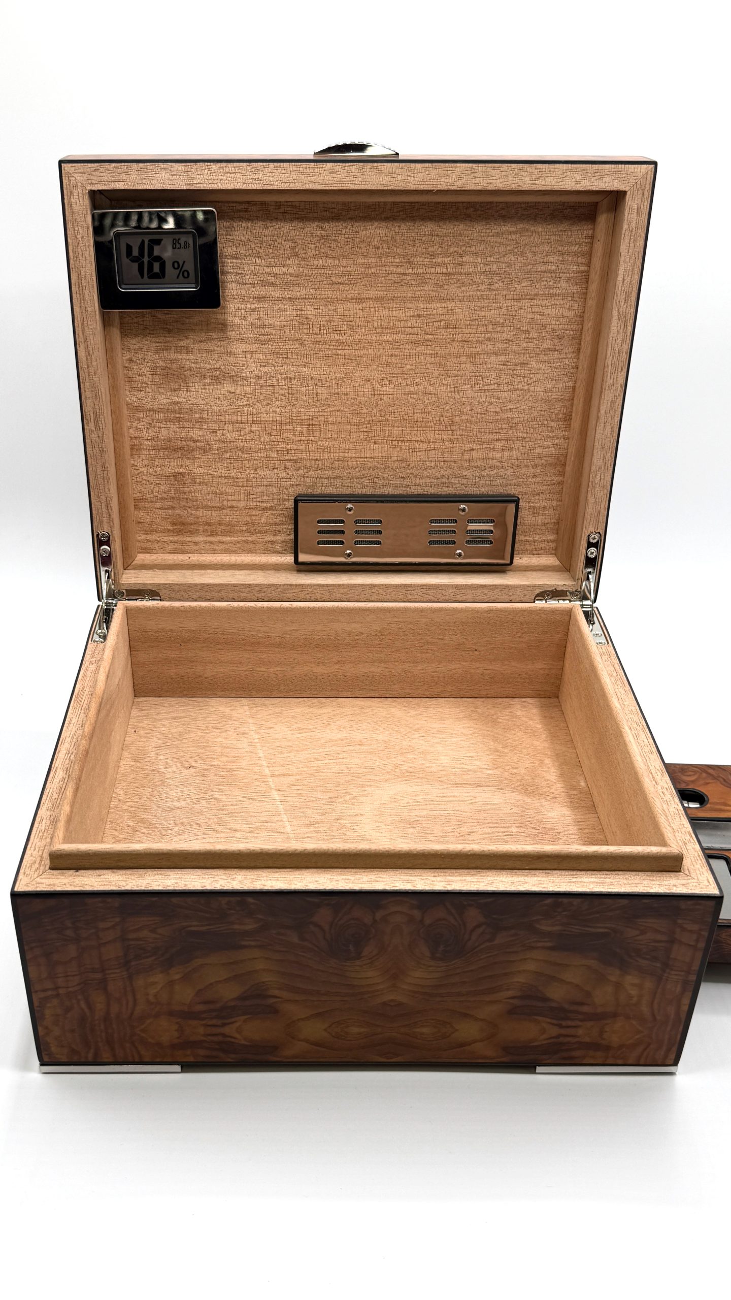 Humidor Lubinski olmo con posacenere incorporato